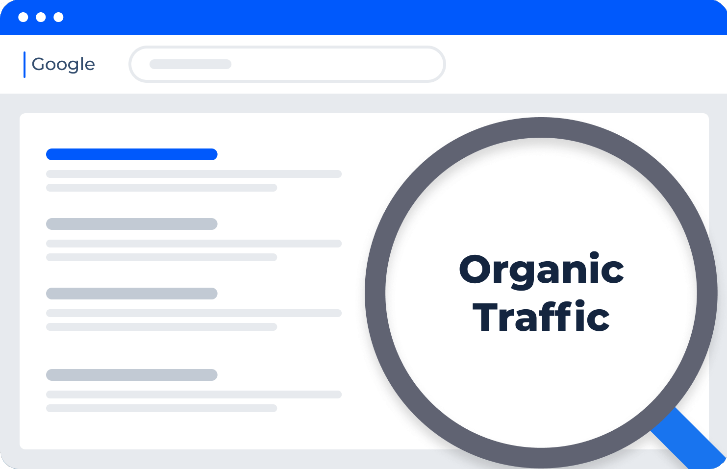 Trafic organic SEO