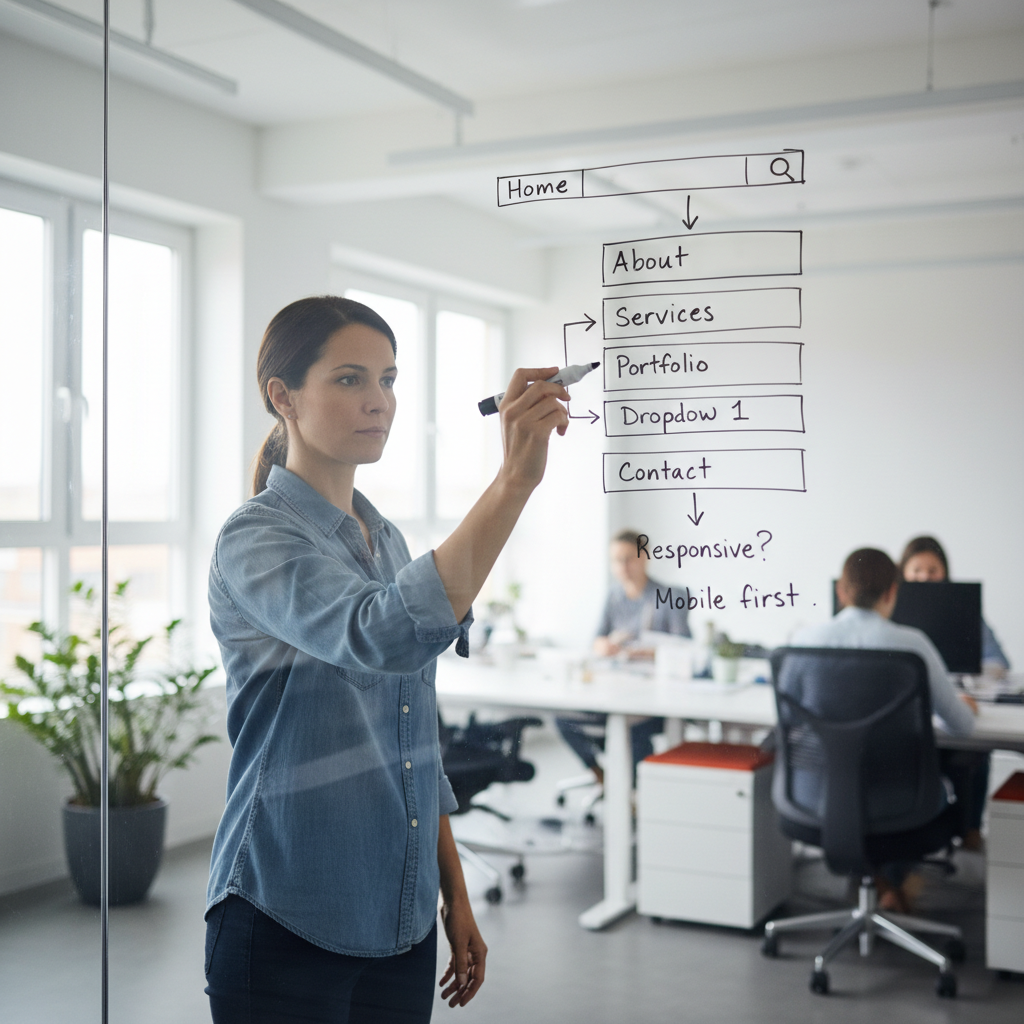 Cum să îți structurezi meniul de navigare