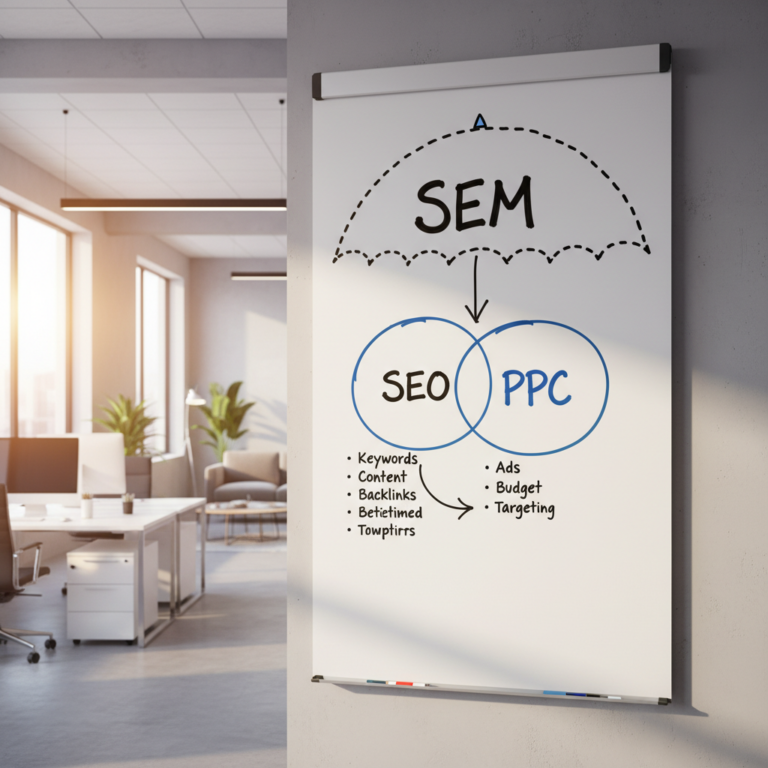 Diferența dintre SEO și SEM